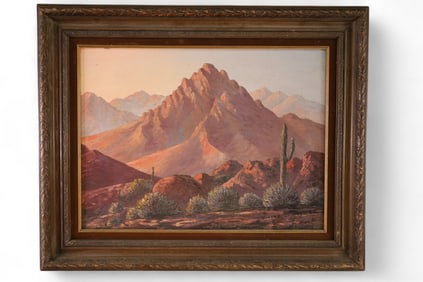 DESERT LANDSCAPE PAINTING