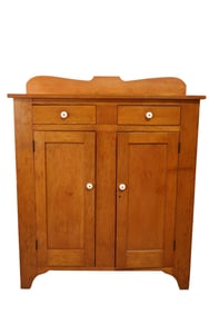 PRIMITIVE PINE JELLY CABINET