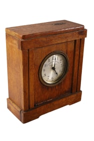 OAK SHELF CLOCK