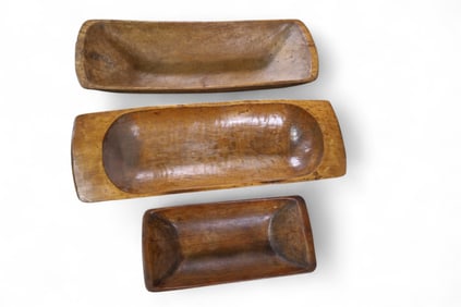 3 DOUGH BOWLS