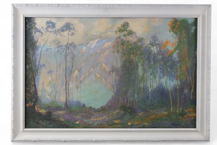 CALIFORNIA LANDSCAPE OIL PAINTING