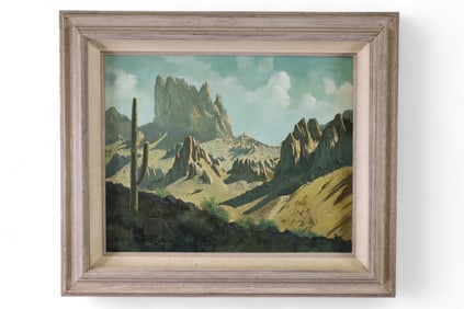 DESERT LANDSCAPE PAINTING