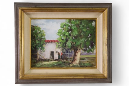 CHARLES TUCKER OIL PAINTING