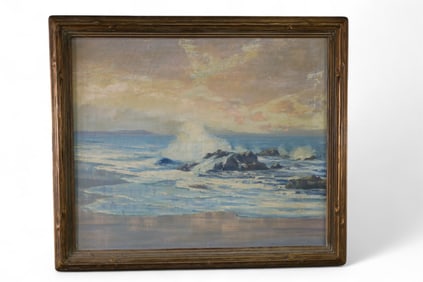 SEASCAPE OIL PAINTING