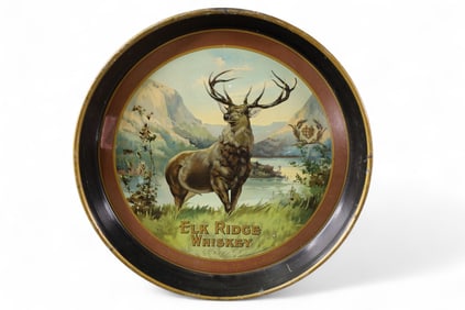 ELK RIDGE WHISKEY TRAY