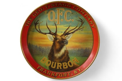THE GEO.T.STAG CO BOURBON TRAY
