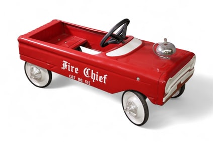 FIRE CHIEF PEDAL CAR