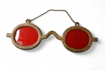 ANTIQUE EYEGLASS TRADE SIGN
