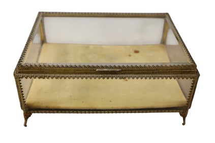 BRASS DRESSER JAR