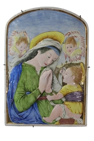 PORCELAIN WALL PLAQUE