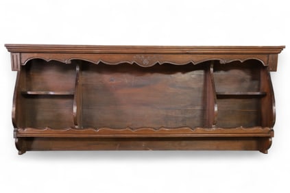 ANTIQUE FRENCH HANGING SHELF
