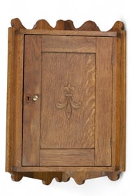 OAK CORNER SHELF