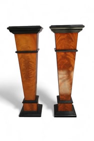 PAIR OF ART DECO STYLE PEDESTALS