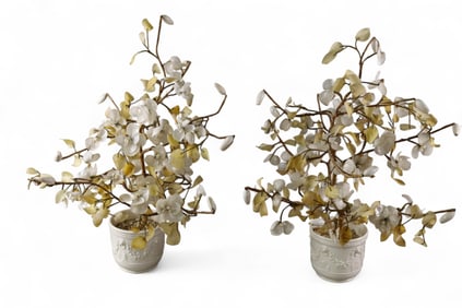 PAIR OF DECORATIVE PLANTS