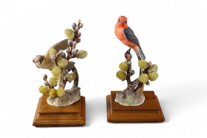 2 ROYAL WORCESTER BIRDS