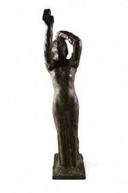 WAINO VALDEMAR AALTONEN BRONZE STATUE