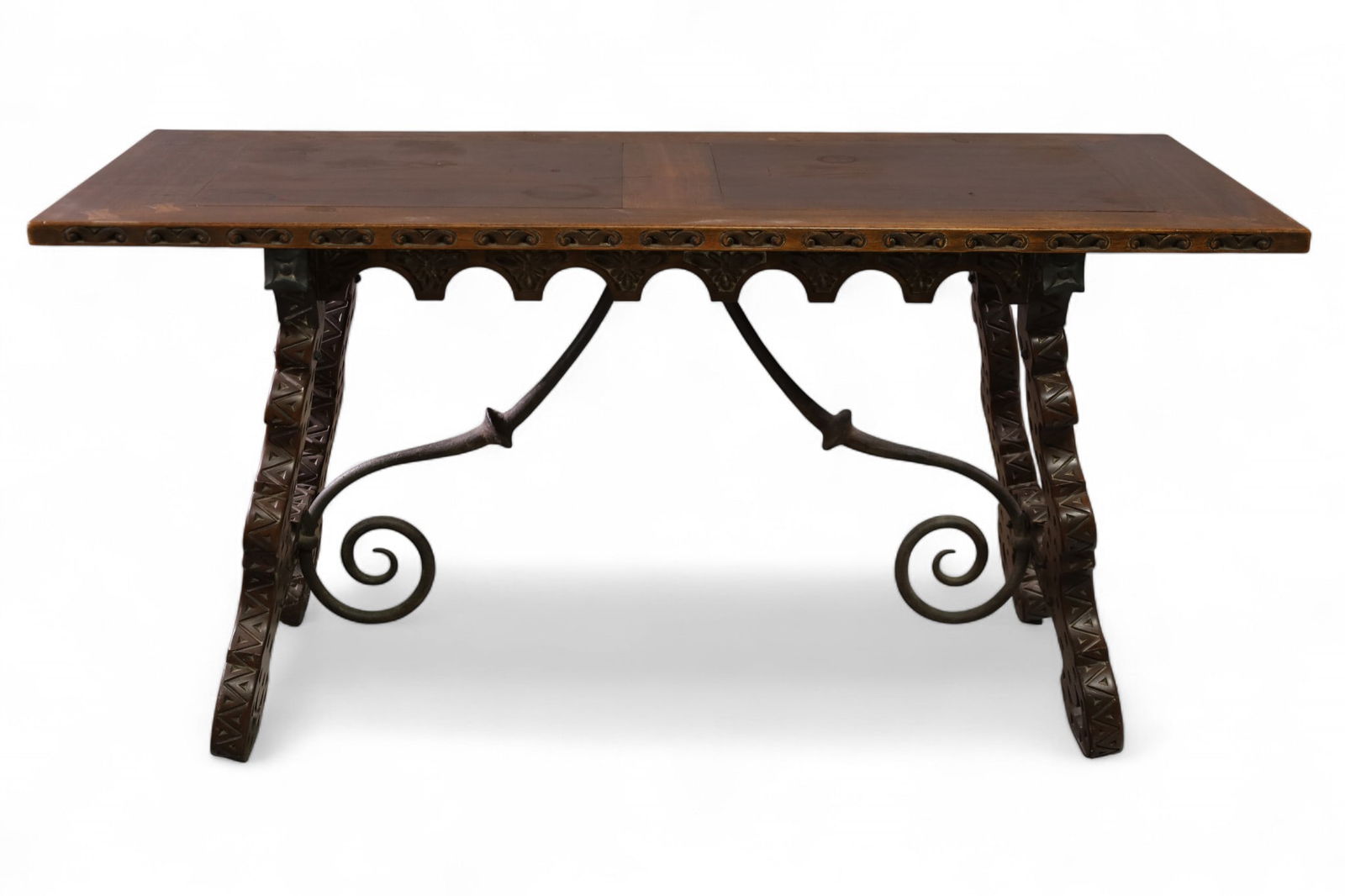 1920'S SPANISH STYLE HALL TABLE (1 of 5)