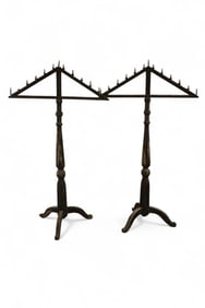 PAIR OF LARGE FLOOR CANDELABRAS