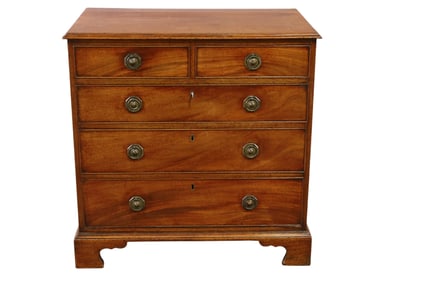 GEORGIAN 5 DRAWER CHEST