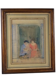 1920'S WATERCOLOR