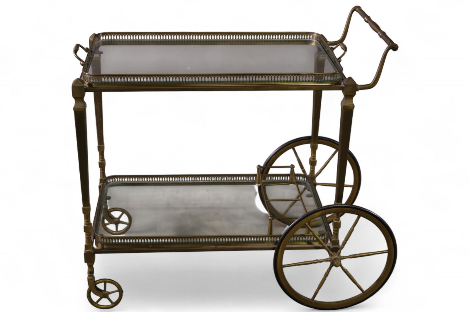 BRASS BEVERAGE CART (1 of 3)