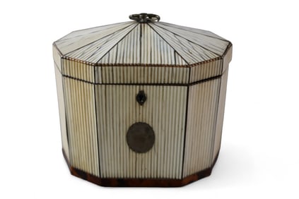 19TH CENTURY TEA CADDY