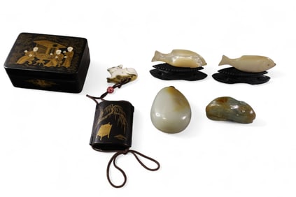 GROUPING OF CHINESE TABLE ITEMS