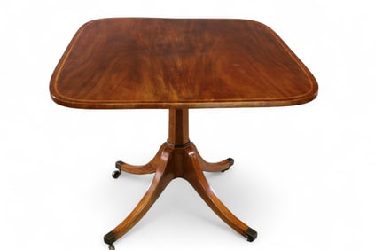 INLAID FLIP TOP TABLE