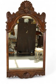 MAHOGANY WALL MIRROR