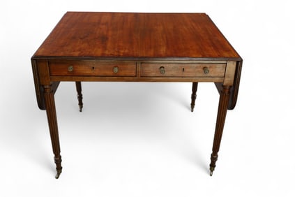 19TH CENTURY DROP SIDE WRITING DESK