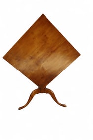 19TH CENTURY TILT TOP LAMP TABLE