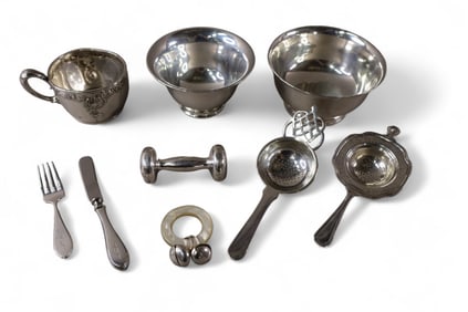 GROUPING OF STERLING SILVER