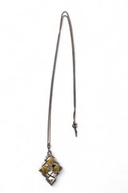 14K GOLD CHAIN & PENDANT