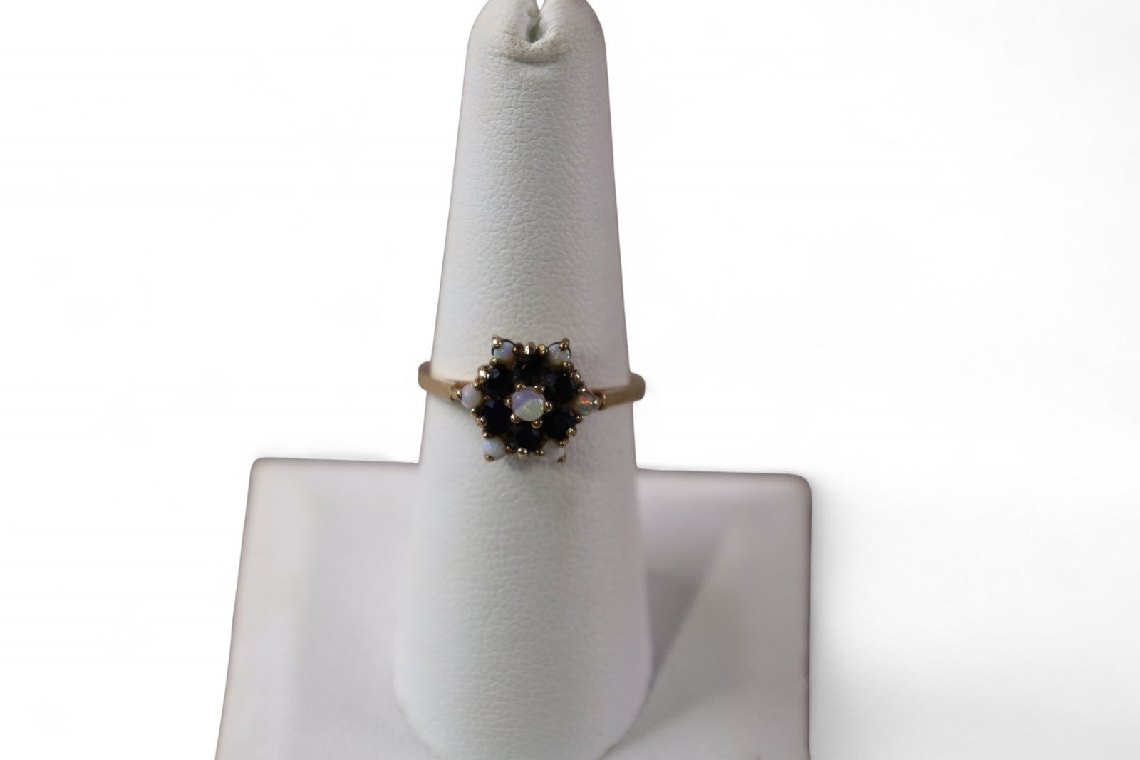 14K OPAL & SAPPHIRE RING (1 of 3)