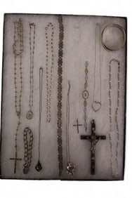 COLLECTION OF STERLING