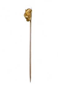 14K GOLD NUGGET PIN