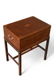 BAKER CHEST ON STAND