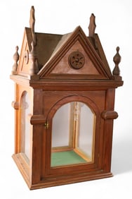 ANTIQUE TABLE TOP SHOWCASE