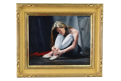 MICHAEL J. NICKLE OIL PAINTING