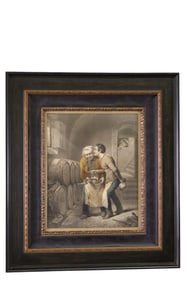 FRAMED ANTIQUE ENGRAVING