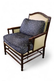 CARVED PARLOR CHAIR