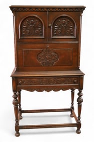 1930'S SPANISH STYLE DROP FRONT