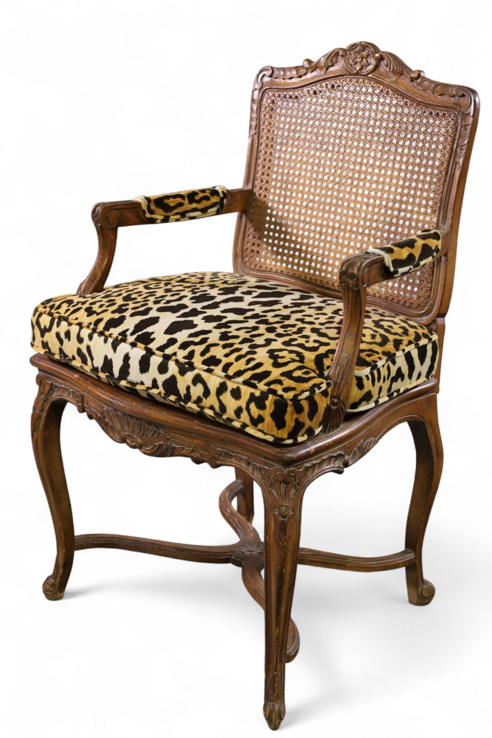 CANE BACK PARLOR CHAIR (1 of 2)