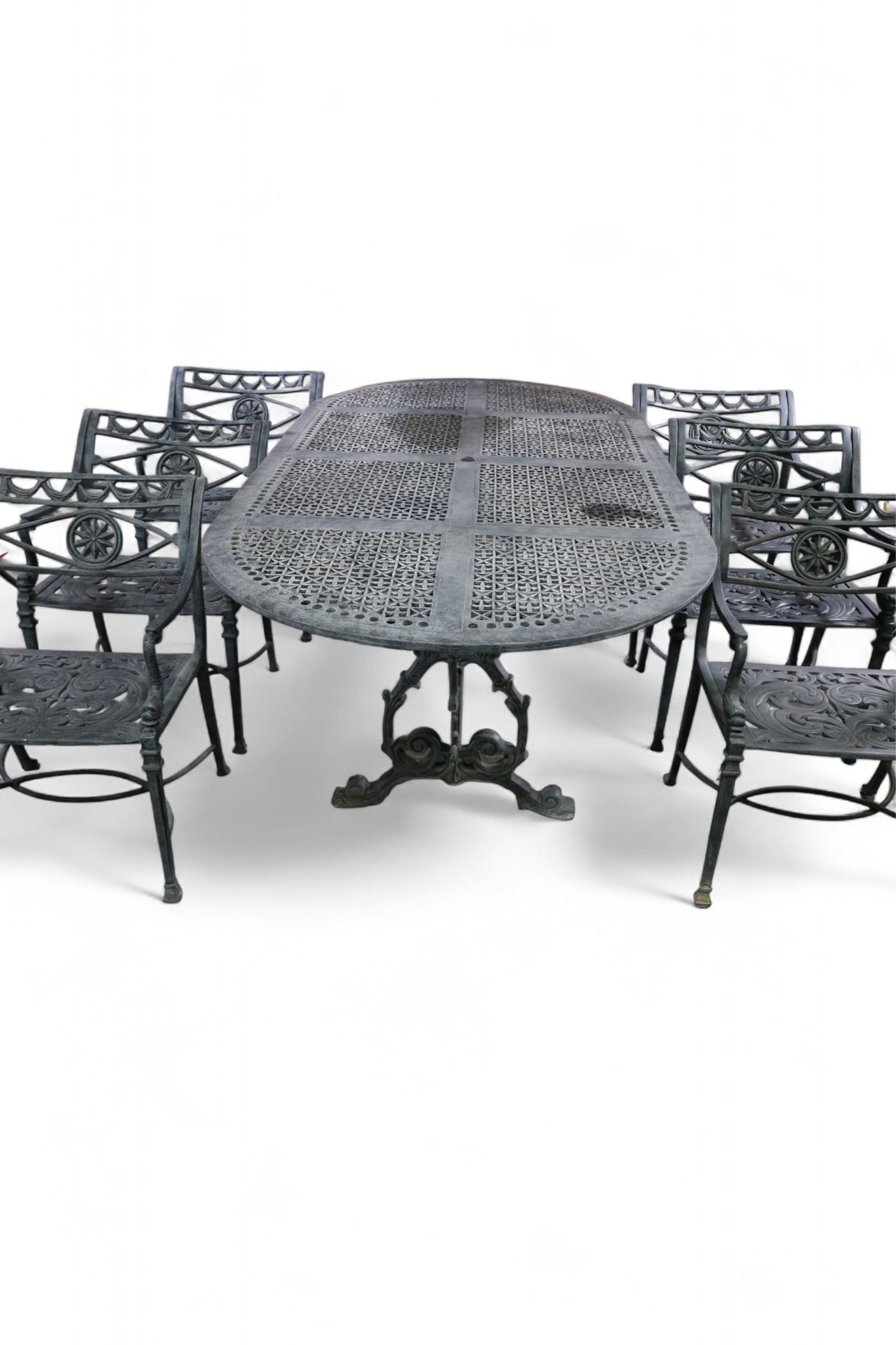 PATIO TABLE & 6 CHAIRS (1 of 5)