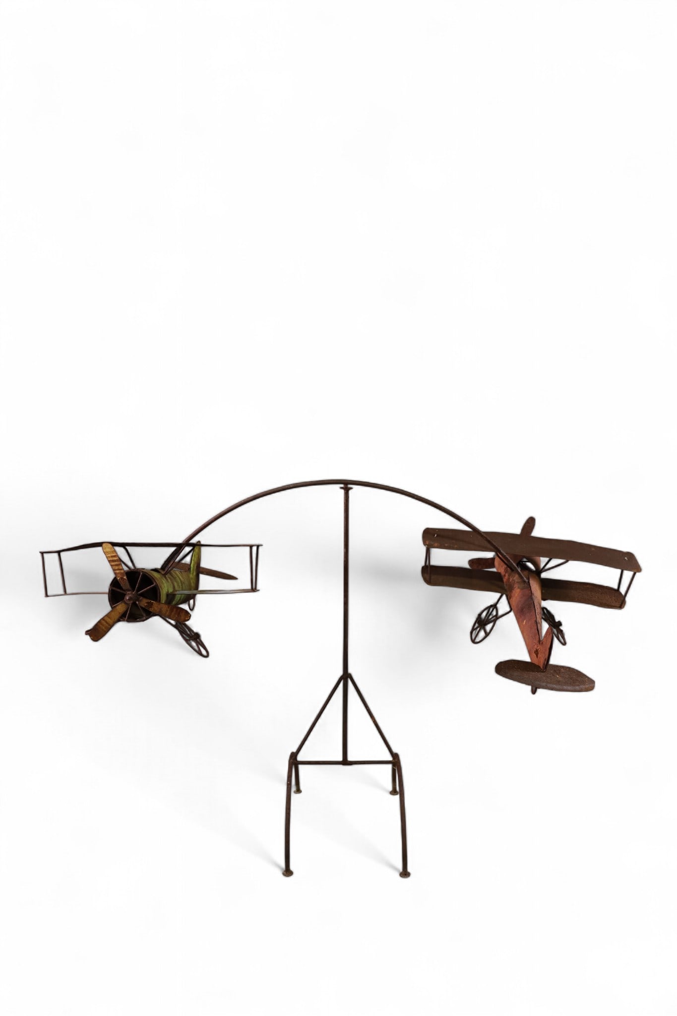 BIPLANE METAL YARD ART (1 of 4)