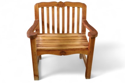 TEAK PATIO CHAIR