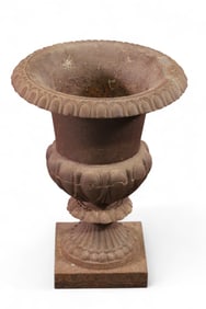 CAST IRON URN PLANTER