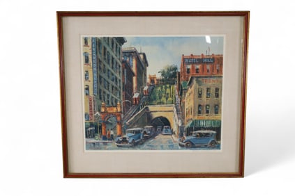 BEN ABRIL SIGNED LITHOGRAPH