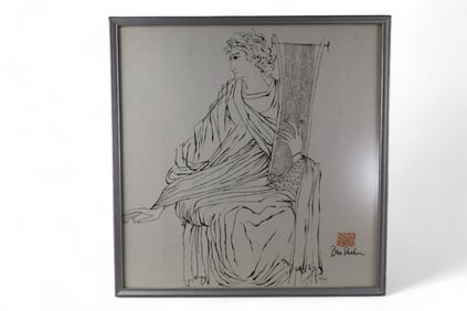 BEN SHAHN SIGNED LITHOGRAPH