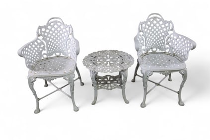 ALUMINUM BISTRO SET